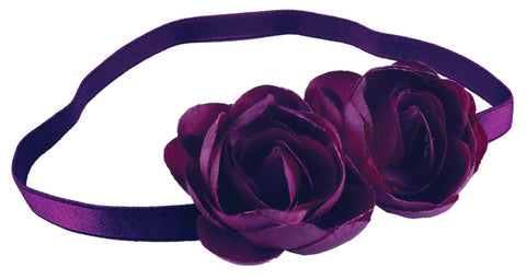 Twin Roses Headband