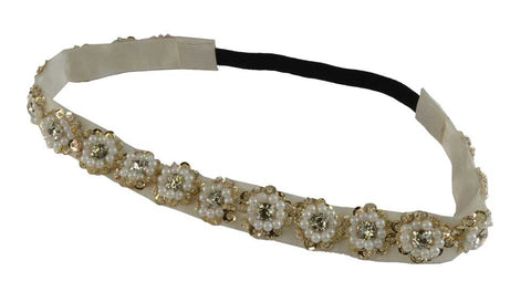 Beaded Gem Headband