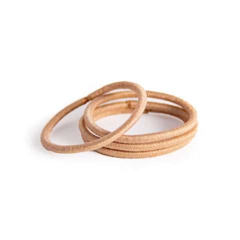 Thin Mini Metal Free Hair Ties