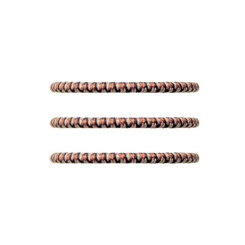 Thin Mini Metal Free Hair Ties