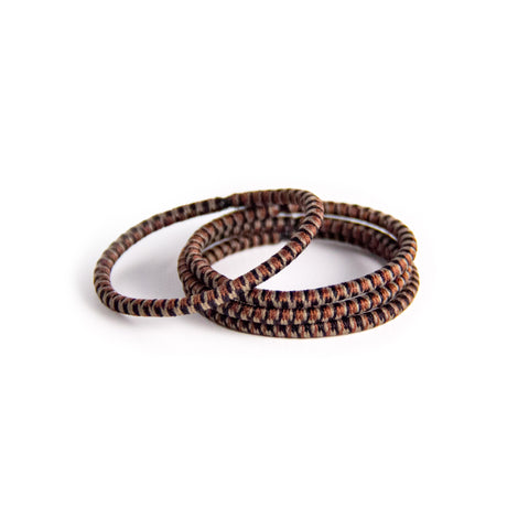 Thin Mini Metal Free Hair Ties