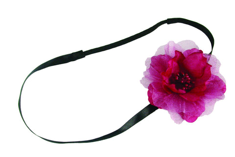 Flat Flower on Flat Elastic