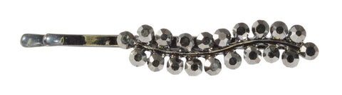 Leaf Bobby Pins - Hematite