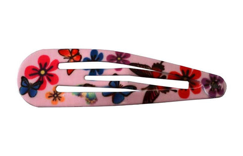Butterfly Snap Clips- Pink pr.
