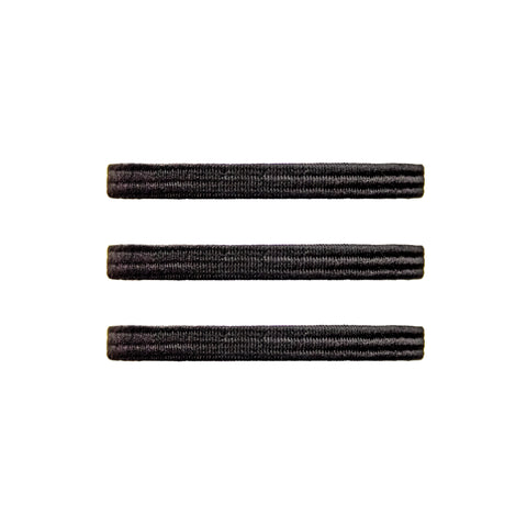 Wide Flat Metal Free Hair Ties