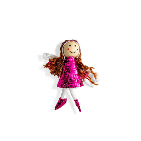 Glitter Dress Doll Pony Elastic