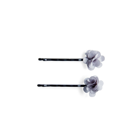 Tiny Laser Cut Flower Bob Pins